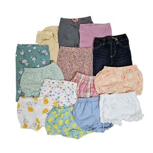 Colorful 9mo Kids Shorts and Leggings Set